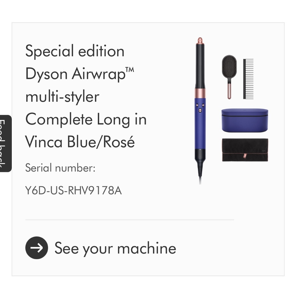 Dyson Air Wrap Multi-styler Complete Long - Special Edition
